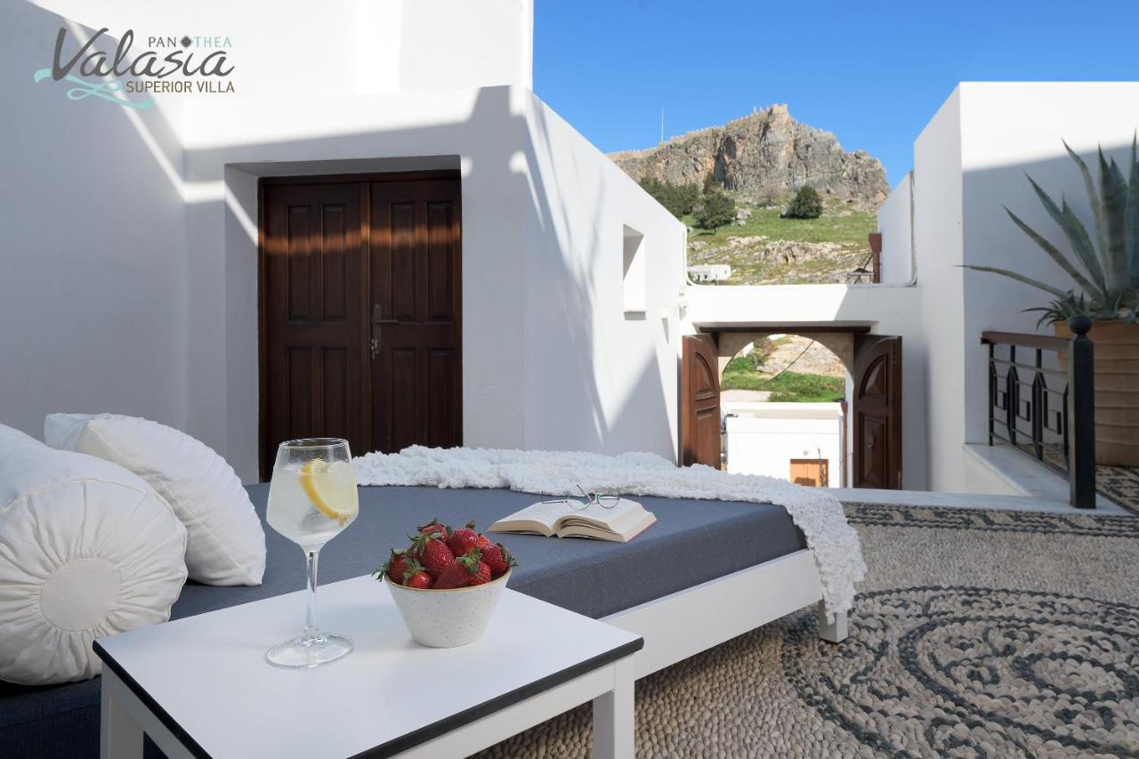 Panthea Valasia Boutique Villa Lindos  Extérieur photo