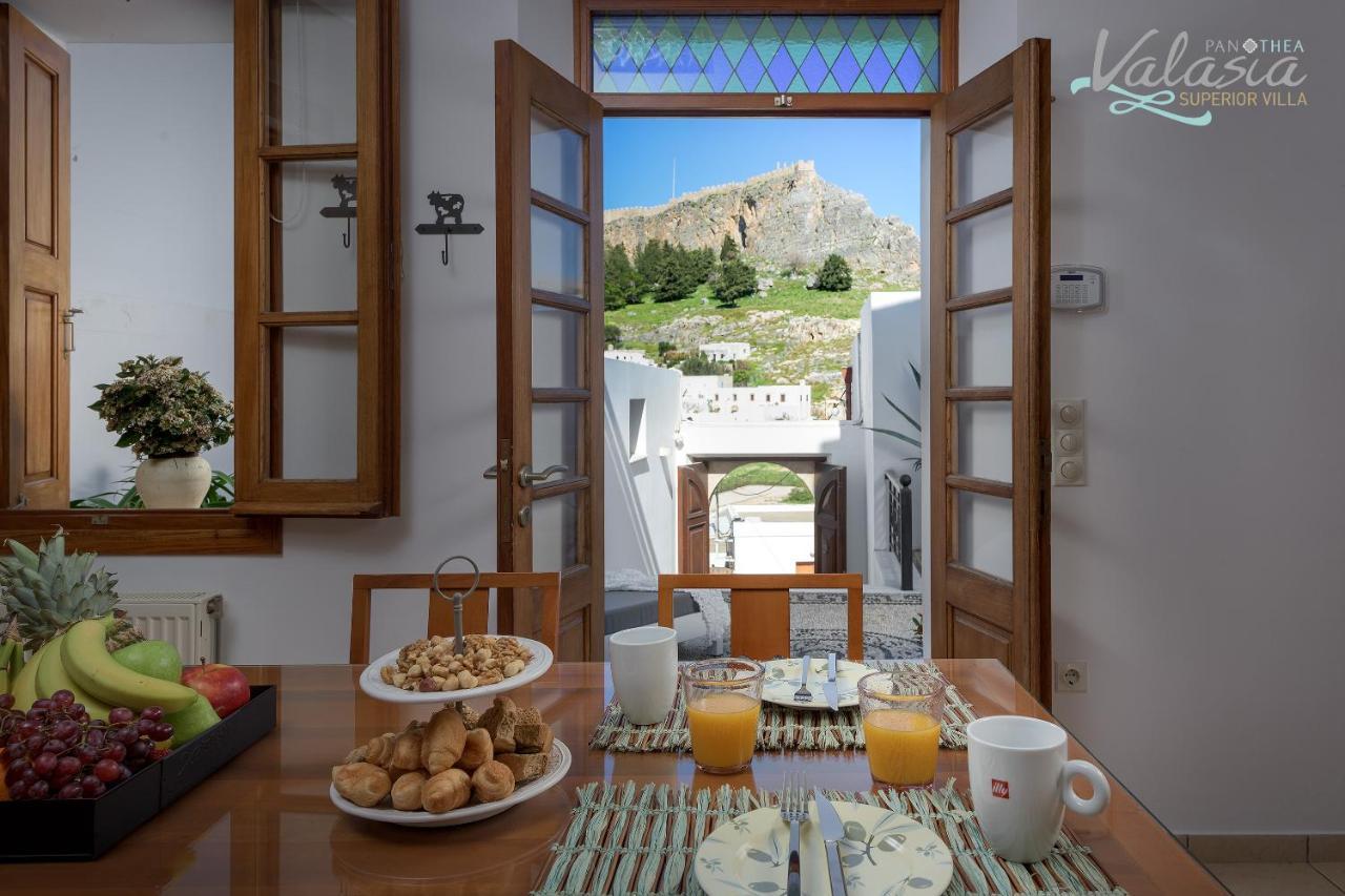 Panthea Valasia Boutique Villa Lindos  Extérieur photo
